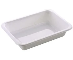 Færch Dėklas 1 skyriaus 2171-1K 500 ml 171x127x35 mm CPET baltas 720 vnt./dėžėje