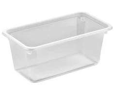 Færch Plastikinis padėklas K2182-1G PP 178x98x75mm 860ml 512 vnt./indelis - (512 vnt.)