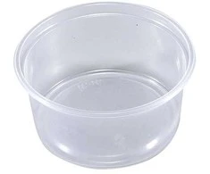 Færch Plastikiniai puodeliai 10-250 apvalūs, skaidrūs, PP, 250 ml, 100 vnt./pak. - (100 vnt.)