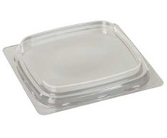 Færch Plastikinis dangtelis K 40D-3, skirtas M40 serijai, APET permatomas 109x109x14mm, 952 vnt./dėžėje