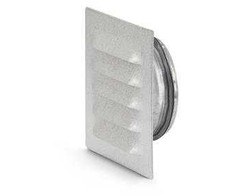 FRESH Murrist, metaliniai, 145x145 mm, su Ø100 mm skersmens smeigėmis, matinio metalo.