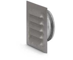 FRESH Metalinis „Murrist“ 145x145 mm su Ø100 mm smeigėmis, pilkas.