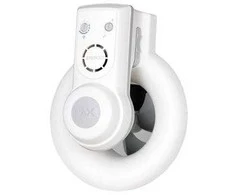 Ventiliatorius „FRESH Fan Pax Passad 30“ luboms skirtas vėdinimo įrenginys su drėgmės valdymu, PIR jutikliu ir laikmačiu per PIR jutiklį. Oro srautas 95 m³/h, matmenys Ø172x210/Ø100 mm.