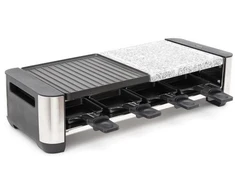Fritel RSG 3280, 8 person(s), Juodas, Nerūdijantis plienas, Baltas, Aliuminio/stone, 495 x 225 mm, Rotary, 1400 W