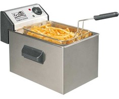 Fritel Profi 3505, Gruzdintuvė, 5 l, 150 °C, 190 °C, Vienguba, Nerūdijančio plieno