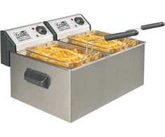 Gruzdintuvė FRITEL Profi 3855 2x5L/2x3200W frytkownica olejowa podwójna