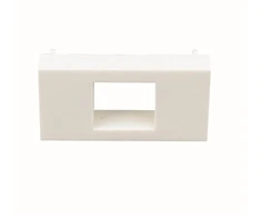 Adapteris AV FULL Keystone plokštė. 22,5 x 45 mm.
