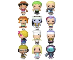 Funko Bitty POP figūrėlės, atskiros 32 vnt. PDQ One Piece
