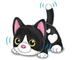 Hasbro FurReal My Minis 15 cm - Tuxedo Cat