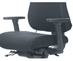 Porankis – su aukščio reguliavimu – biuro kėdei Canadian Ergo CE 2+3+4, „Comfort“, „Corporate“ – 2 vnt. komplektas.