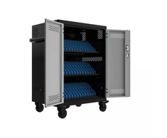 Furniture Trade Kompiuterio vežimėlis 40 iPad planšečių, įskaitant įkrovimą