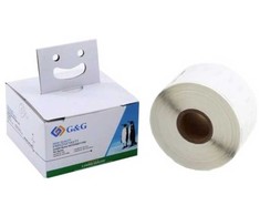 G&amp;G Etiketės 41 mm x 89 mm sw-ws Comp. m. Dymo 11356/ s0722560