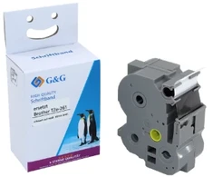 G&amp;G 5T261-TD, Balta, Brother, Brother PTouch 3600 Brother PTouch 900 Brother PTouch 9200DX Brother PTouch 9400 Brother PTouch..., 3,6 cm, 8 m