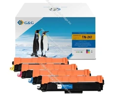 Toneris G&amp;G Toneris 4 vnt. do Brother TN-247 BK/C/M/Y Value Pack
