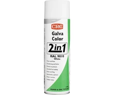 GALVACOLOR koroziją slopinantys dažai su dvigubu efektu, grynai balti RAL 9010 CRC GALVACOLOR (20587-AA) Skaidriai balti (RAL 9010) 500 ml