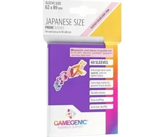 Gamegenic : Japoniško dydžio Prime Sleeves (62x89 mm) 60 vnt., Violetinė