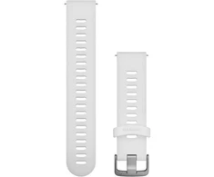 Garmin Greito atlaisvinimo, Juosta, Išmanusis laikrodis, Balta, Garmin, Approach® S40, Approach® S40 ir CT10 rinkinys, Forerunner® 245, Forerunner® 245 Music, Venu®,..., Silikonas