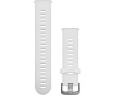 Garmin Greito atlaisvinimo, Juosta, Išmanusis laikrodis, Balta, Garmin, Approach® S40, Approach® S40 ir CT10 rinkinys, Forerunner® 245, Forerunner® 245 Music, Venu®,..., Silikonas