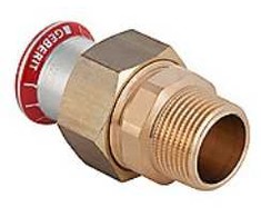 Geb. Mapress FZ jungtis 35 mm - Geberit Mapress FZ jungtis su išoriniu sriegiu d35 mm R1 1/4G1 1/2
