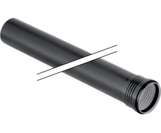 Geberit RURA SILENT-PP HT 110X1000 1-KIEL.Juoda