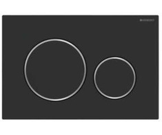 Geberit nuleidimo plokštė GEBERIT BUTTON SIGMA20 - MATINĖ JUODA // DLP.G.115.882.14.1