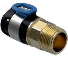 Geberit „FlowFit“ adapteris 16 mm x 1/2 colio np, bešvinis silicio bronzos gaminys