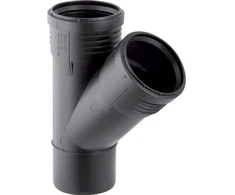 Geberit TRÓJ.SILENT-PP HT 110X110/45 SANI.CZARN