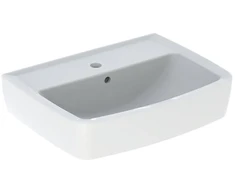 Geberit Bastia kriauklė 50 cm kvadratinė su perpildymu + nutekėjimo vamzdžiu