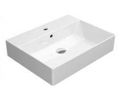 Geberit Ifo praustuvas 500x460 mm, su tvirtinimo varžtais, baltas, porcelianas