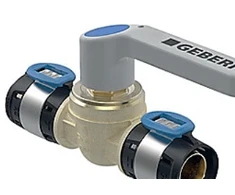 Geberit Rutulinis čiaupas pres Flowfit 20 mm su trumpa rankena