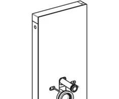 Geberit MONOLITINIS WC MODULIS H101 JUODOS ŠONAI JUODOS