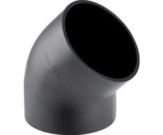 Geberit PE alkūnė 45o 110mm (367.045.16.1)