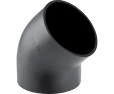 Geberit PE alkūnė 45o 110mm (367.045.16.1)