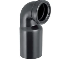 Geberit Sieninis klozeto alkūnės vamzdis 90°, ø 90 mm