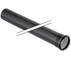 Geberit RURA SILENT-PP HT 50X500 1-KIEL.Juoda