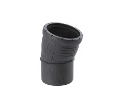 Geberit Silent-Pro lenkimas: 15°, skersmuo = 110 mm