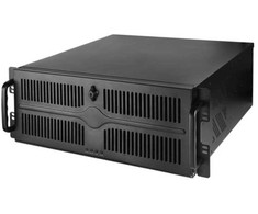 Chieftec UNC-409S-B-OP, Stovas, Juoda, ATX, micro ATX, SECC, 4U, 14 cm