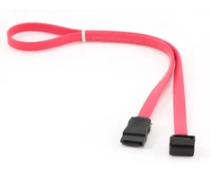 Gembird CC-SATA-DATA90, 0,5 m, SATA II, raudonas