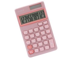 Kalkulator Genie Taschenrechner 212P pink