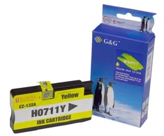 Tusz G&amp;G Kompatybilny su HP 711 Geltonas (10435)