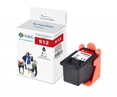 Tušas G&amp;G, kasetė spausdintuvui, suderinama su Canon PG-512