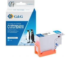 G&amp;G G&amp;G 15182 rašalo kasetė, 1 vnt., žydro rašalo pakaitinė