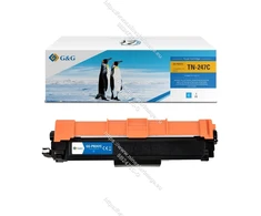G&amp;G suderinamas toneris su Brother TN247C, NT-PB247C, žalsvai mėlynas, 2300s