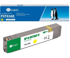 G&amp;G Su G&amp;G suderinamas rašalas / rašalas su F6T83AE, geltona, 7000s, NH-R00973XLY, skirta HP PageWide Pro 452, Pro 477