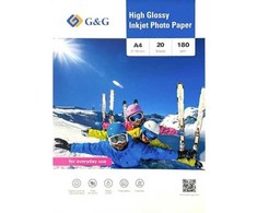 G&amp;G Papier fotograficzny 180g 20 arkuszy A4