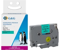 G&amp;G Taśma kompatybilny su Brother TZe-711