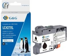 G&amp;G suderinamas su rašalu / dažais LC-427XLBK, NP-B-0427XLBK, juoda