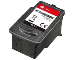 G&amp;G XXL rašalo kasetė, suderinama su Canon PG-560XL