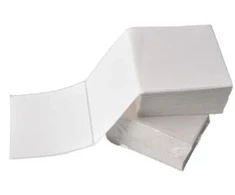 G&amp;G Etiketės 500 vnt. 100 x 100 mm baltos Z formos sulankstomos