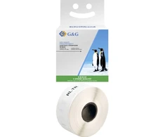 G&amp;G G&amp;G Etiketten 19mm x 51mm sw-ws Komp. m. Dymo 11355/ S0722550